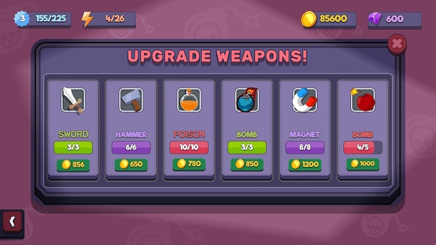 Shooter arcade game development